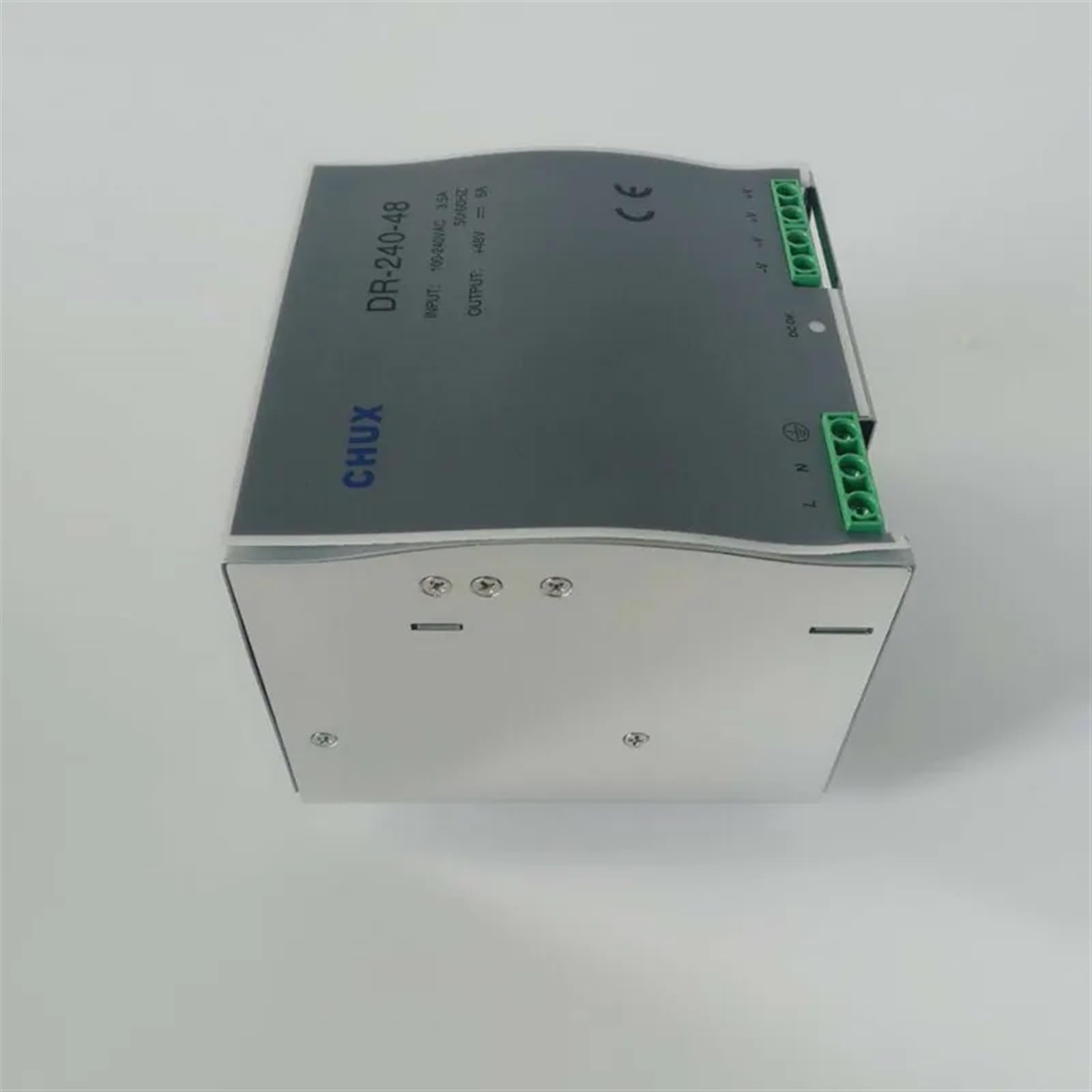 Alimentation de Commutation sur Rail DIN 240w 24V 10A, Sortie Unique, entrée AC/DC SMPS DR240w-24v, adaptée aux lumières LED de vidéosurveillance CNC