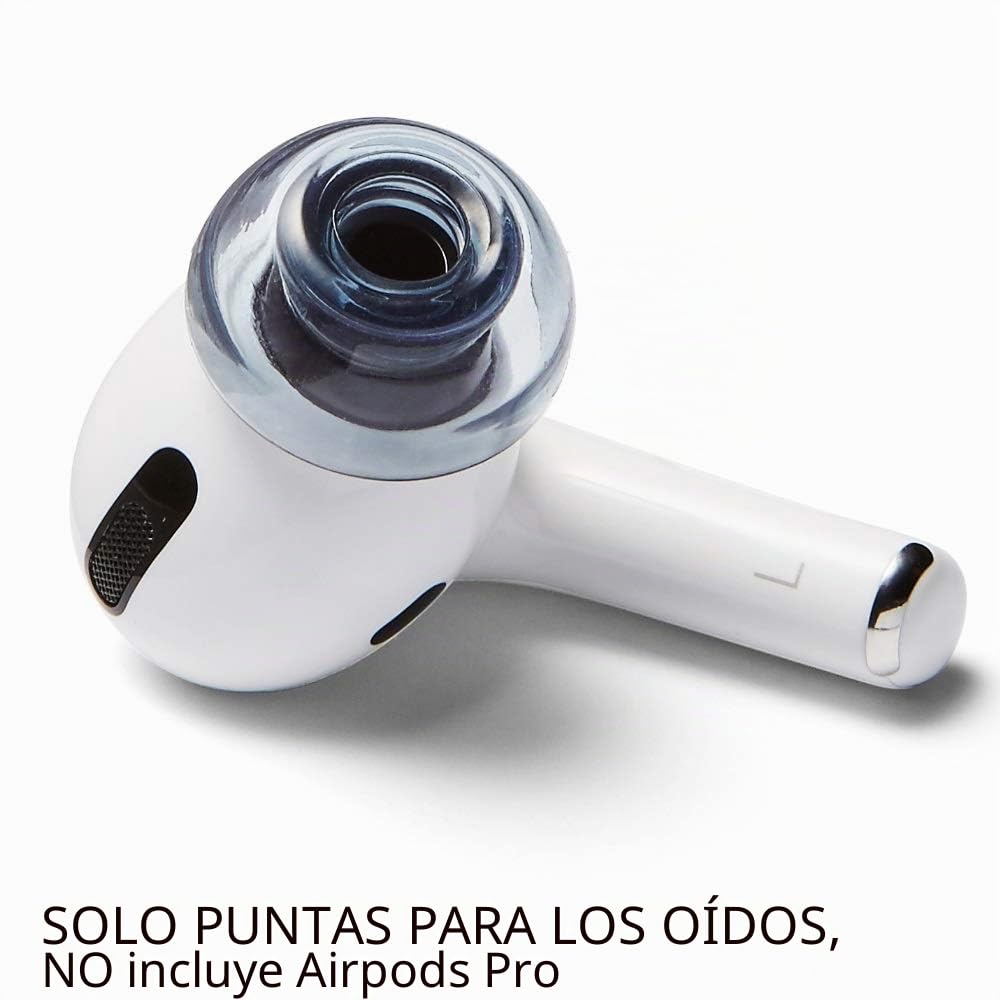 AZLA SednaEarfit Xelastec - Juego de 3 Pares para Airpods Pro SS/S/MS