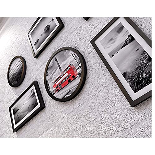 LLC- SUDA Wanddeko Metall, Foto-Wand-Wand-Fotorahmen-Sammlung Multi-Bilder-Frames-Set von 12 Fotorahmen-Wand-Set DIY… – Bild 7