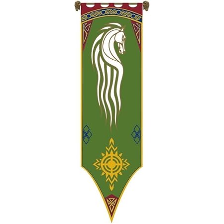 Amazon.com : Banner Von Rohan - Flag - Big Size 21.2
