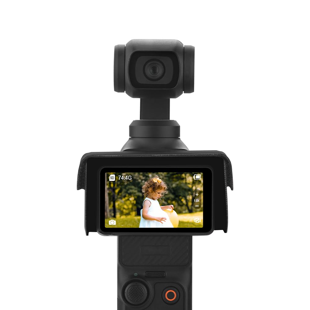 Coyktonty Osmo Pocket 3 Sun Hood,Display Accessories for DJI Pocket 3
