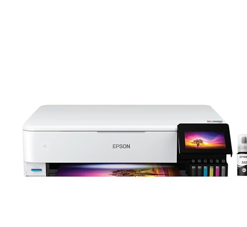 Amazon.com: Epson EcoTank Photo ET-8550 Wireless Wide-Format Color