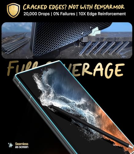 Image of Lensarmor Compatible with Samsung Galaxy S24 Ultra Matte Flexible Screen Protector (1 Pack) - Anti-Glare TPU Film, Fingerprint Unlock Supported, Easy Installation Kit, Case-Friendly Fit