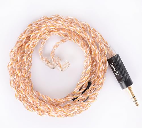 TRI i-3pro 純銀8芯リケーブル　美品　中華イヤホン　リケーブル オーディオ機器 TRI i-3pro 純銀8芯リケーブル 美品 中華イヤホン リ