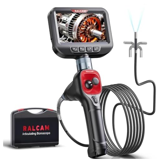Ralcam Articulating Borescope with Slim Probe