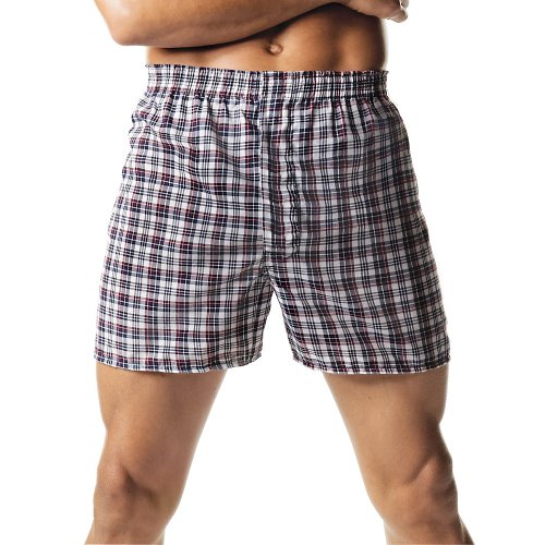 Hanes Men's Tartan Boxers with Comfort Flex® Waistband 2-Pack