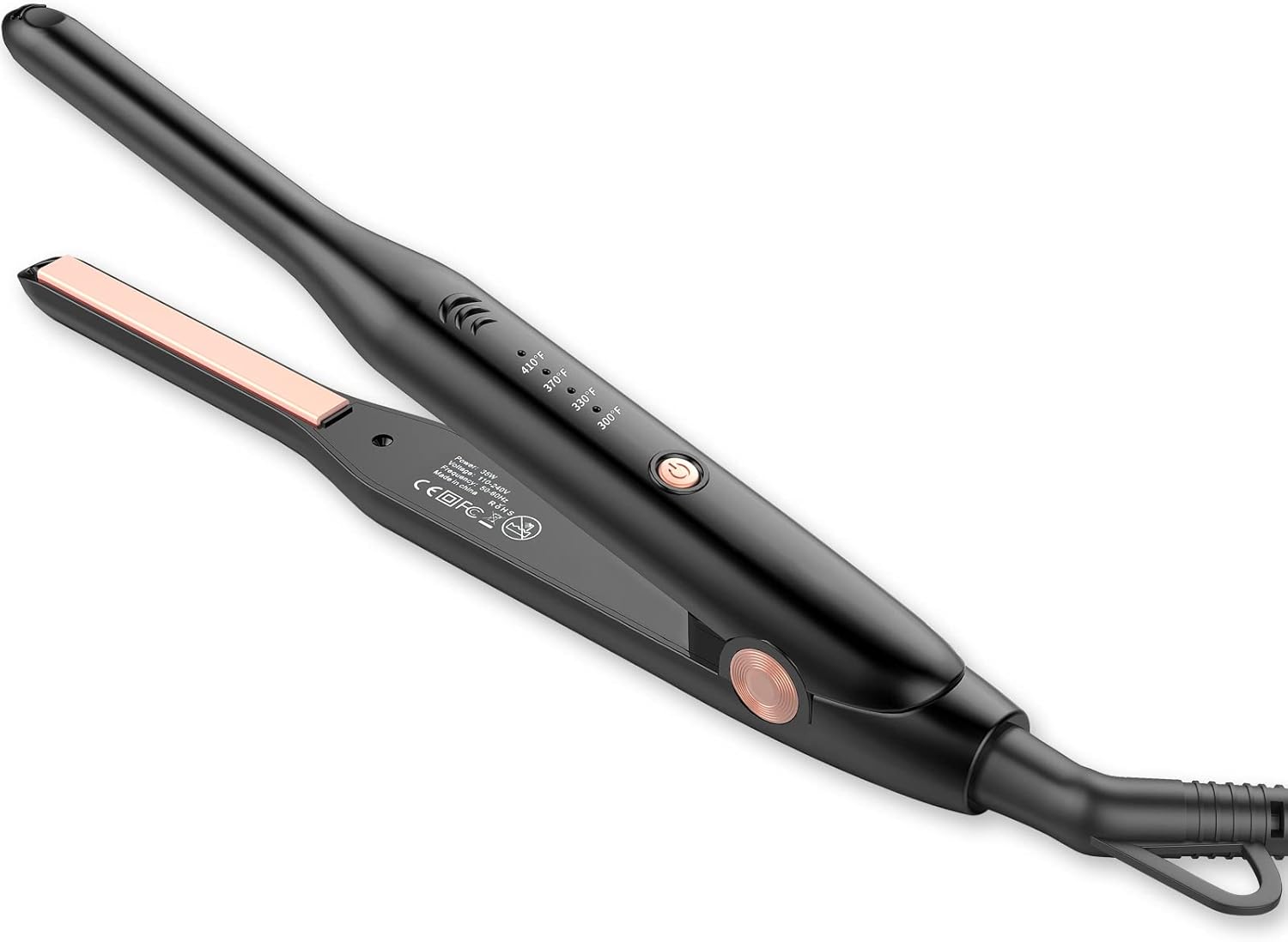 Small Flat Iron for Edges,mvxitanny Pencil Hair