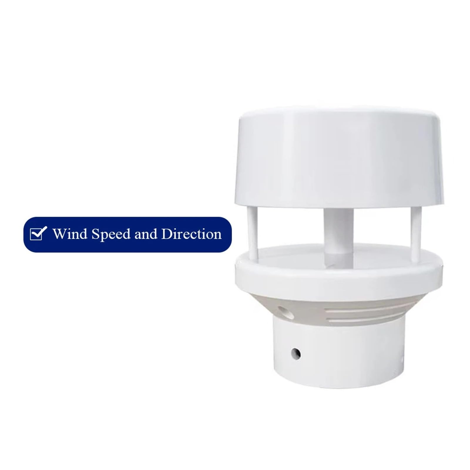 Ultrasonic Wind Speed Direction Temperature Humidity Sensor RS485 Output Pressure Solar Radiation Transmitter Weather Station(Style 1)