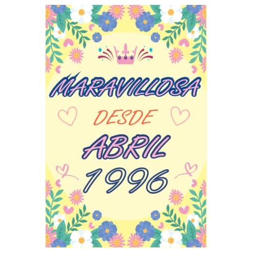 CUADERNO, MARAVILLOSA DESDE ABRIL 1996: Regalo de 27 cumpleaños para mujeres y hombres, ideas de 27 cumpleaños... un cumpleaños... divertido, cuaderno ... regalo de 27 cumpleaños para él/ella.