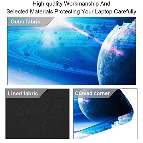 Sacoche ordinateur 14 pouces Space Planet pour protéger votre PC portable des chocs - 3