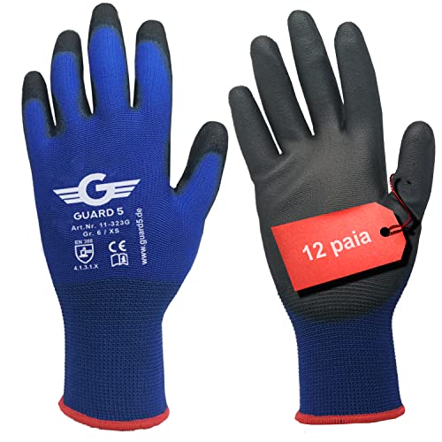 Oregon Guanti da Lavoro in Nitrile Rivestit in Nylon, DPI per Interni