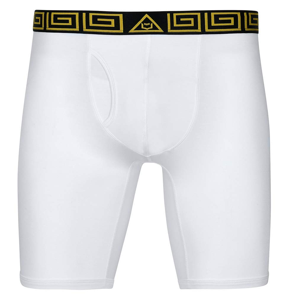 Buy V Underwear with Dual Pouch Mens Sports Performance 8 inch Leg