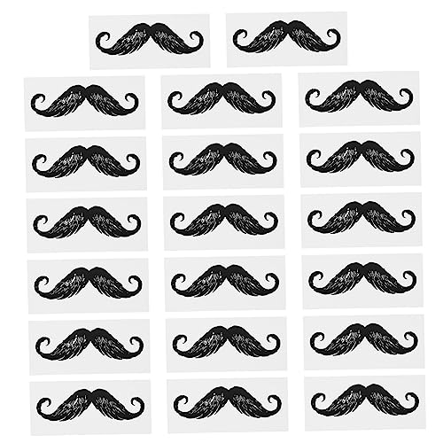 FOMIYES Hair Removal Stickers 20pcs Nose Hair Depilation Stickers for Beard Styling