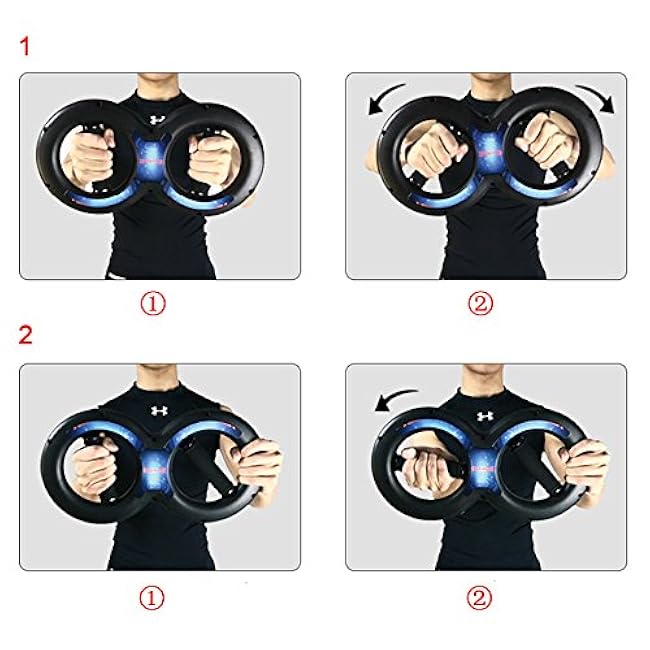 Kuangmi Multifunctional Hand and Forearm Trainer Gripper Exerciser Strengtheners