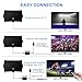 2025 Upgraded TV Antenna for Smart TV Indoor 400+ Miles Long Range with Amplifier Signal Booster, Digital HD TV Antenna, Support 8K 4K 1080P All TVs, 360 Reception Portable