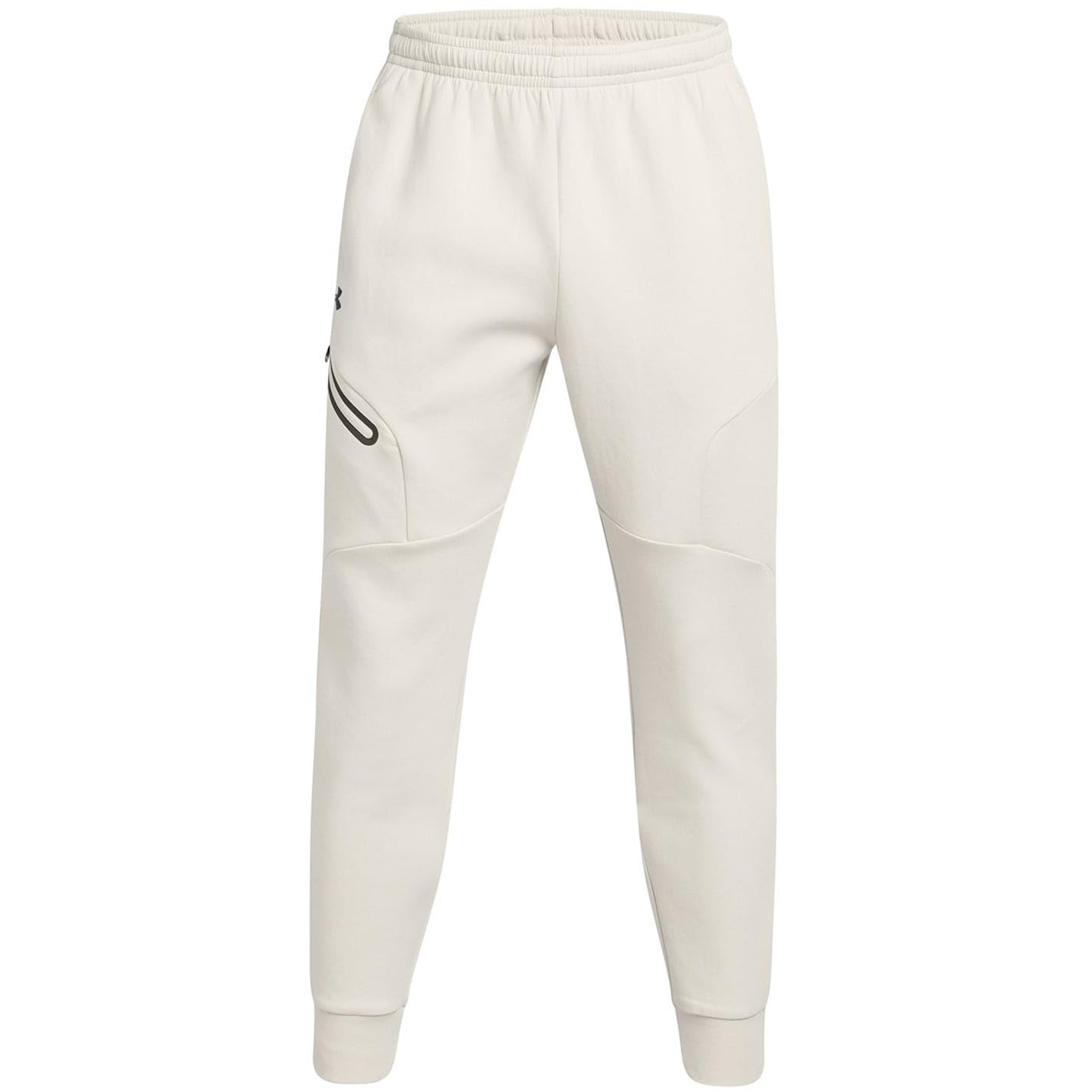Under Armour UA Unstoppable Flc Jgr EU Erkek Sweatpant Summit White / / Black MD
