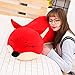 100 cm 140 cm Bambole Giganti Kawaii Animali di Peluche Giocattoli di Peluche per Ragazze Bambini Ragazzi Giocattoli Cuscino di Peluche Bambola Giocattolo Volpe 140ccm Rosso
