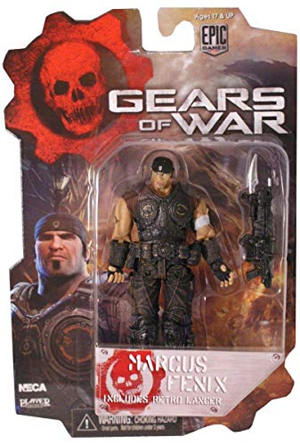 Gears Of War - Marcus Fenix With Retro Lancer - 3 3/4