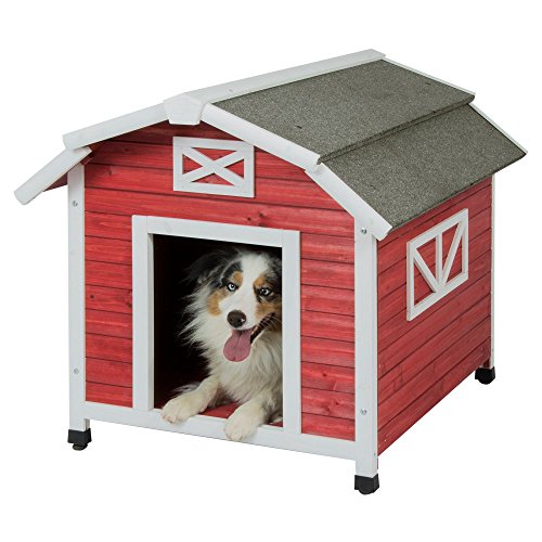 Petmate Precision Pet Barn Dog House For Large Dogs, Old Red #TOP25