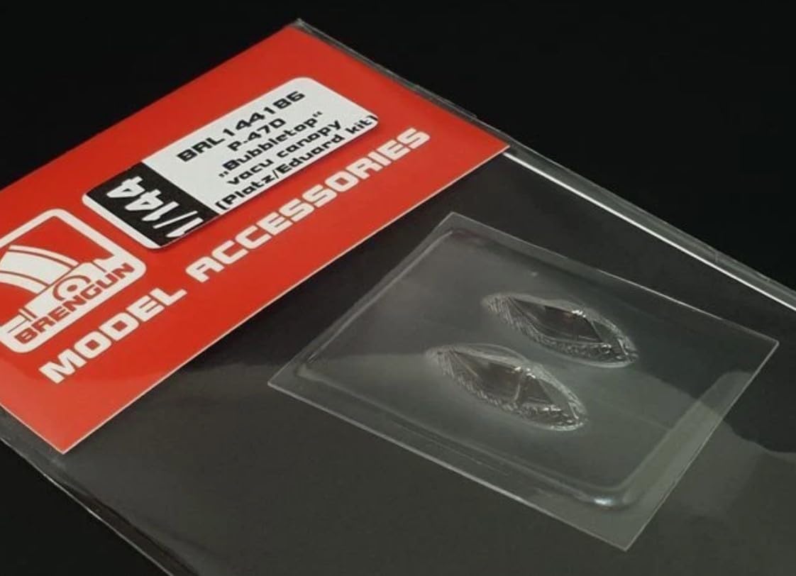 Brengun BRL144186 1/144 P-47D Republic Bubbletop vacu Canopy Platz/Eduard