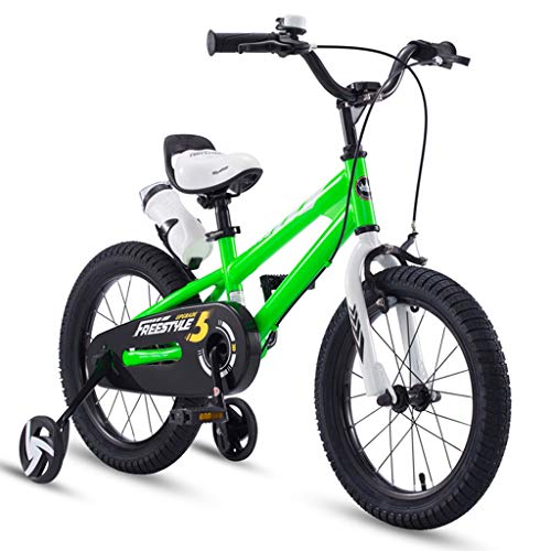 New ZHAN YI SHOP Kids Bike Boys Girls Freestyle Bicycle, Bicycle with Water Bottle, 12 14 16 18 Inch...