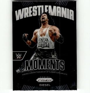 2024 Panini Prizm WWE WrestleMania Moments #2 DIESEL Legend Wrestling Trading Card