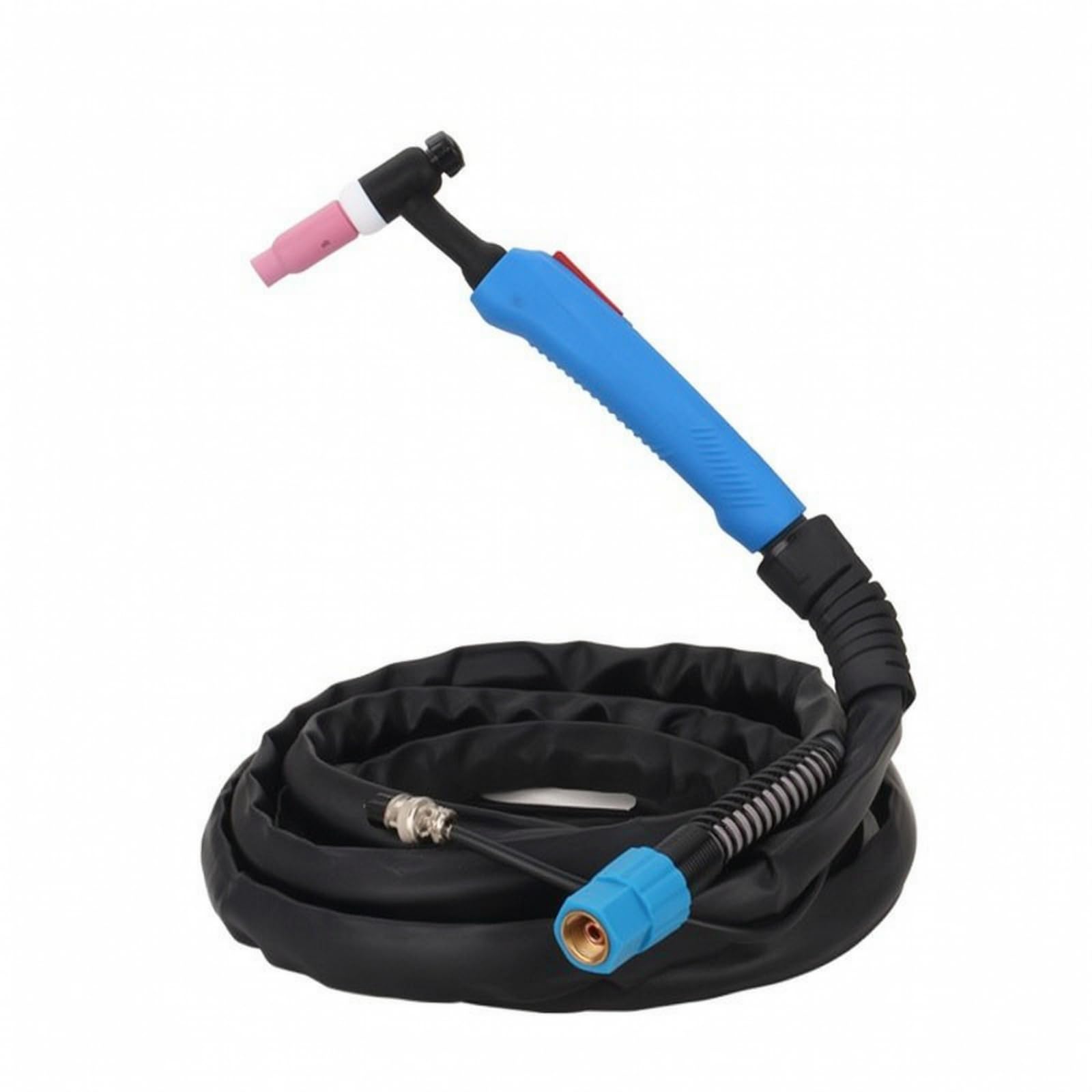Milageto Chalumeau Soudage WP-26 Ergonomique Refroidi à air, chalumeau Soudage Raccord Intégré, Thermorésistant, Buse En Alumine, pour Atelier, Souurs, 10M