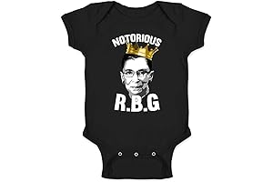 Notorious R.B.G. Inspired Onesie for the Budding Young Justice Enthusiast