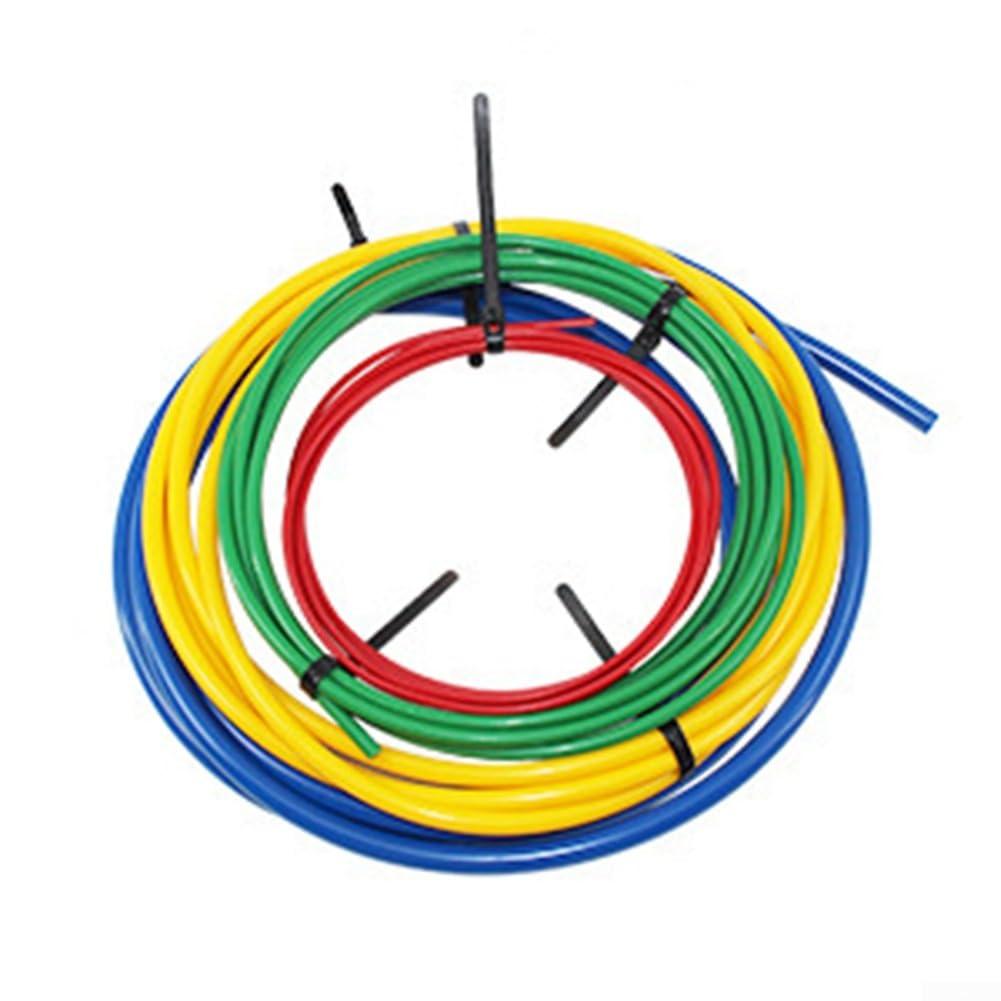 Besttoolifes Kit d'outils de cintrage de tuyaux en cuivre pour climatisation avec bandes en plastique PE, cintreuse de tubes en cuivre de 4 m pour climatisation avec bandes à code couleur, pour une