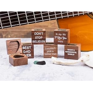 Personalized Guitar Pick Holder, Custom Pick Case, Musician Gift, Guitarist Accessory, Handmade Pick Storage, Gift for Guitar Lover (What A Wonderful World) Personalized Guitar Pick Holder Custom Pick Case Musician Gift Guitarist Accessory Handmade Pick Storage Gift for Guitar Lover What A Wonderful World