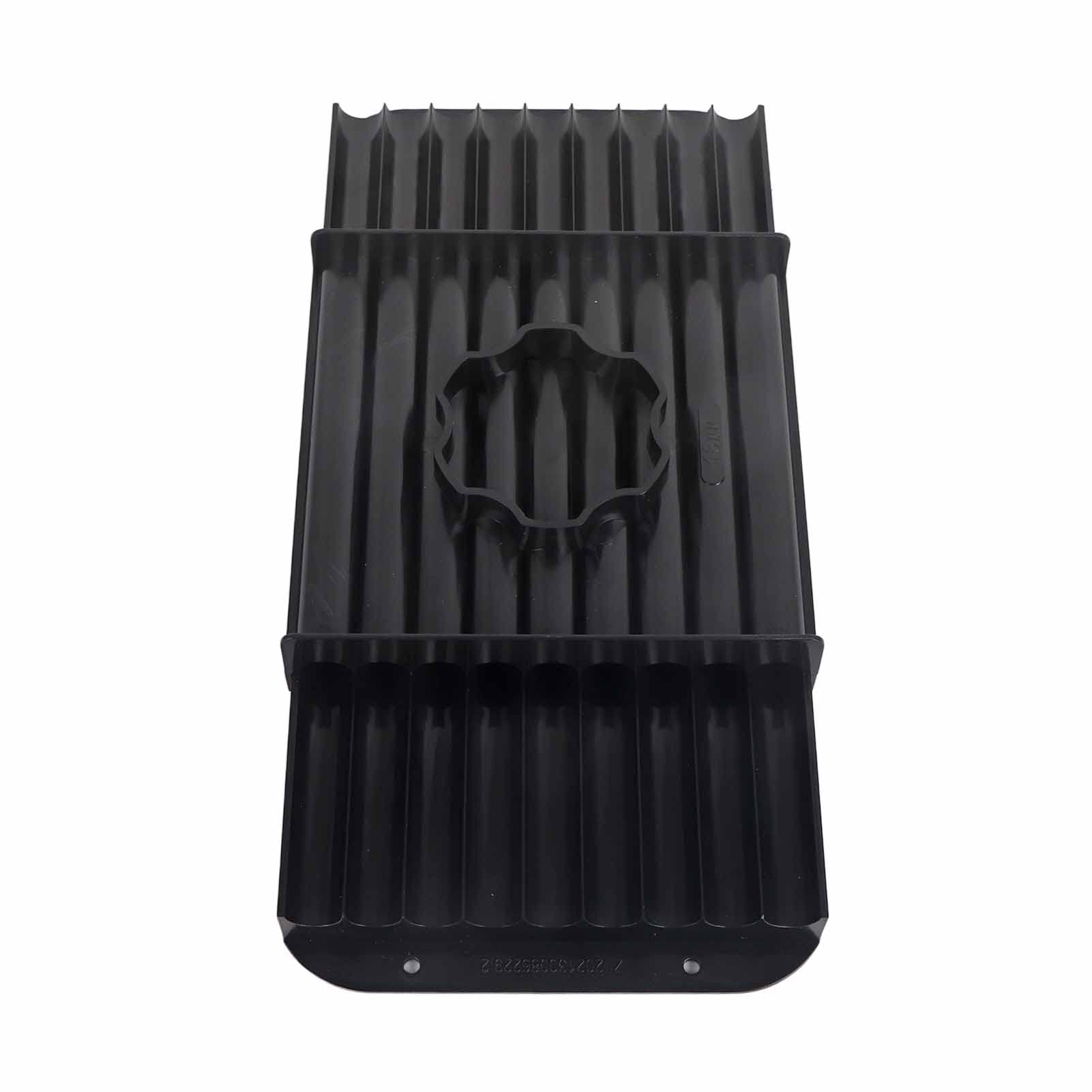 Bait Rolling Plate, ABS Plastic Portable Fishing Round Bait Roller for Outdoor Fishing(0.63in)