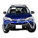 Cross Bars Compatible With 2013-2018 TOYOTA RAV4, Factory Style Black Roof Top Bar Luggage Carrier by IKON MOTORSPORTS, 2014 2015