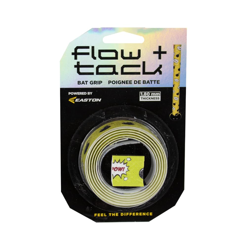 Easton | 1,10 mm/1,80 mm FlowTack Schlägergriff | Baseball/Softball | mehrere Farben
