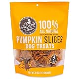Wholesome Pride Pumpkin Slices 100% All-Natural Limited Ingredient Dehydrated Dog Treats, 5 oz