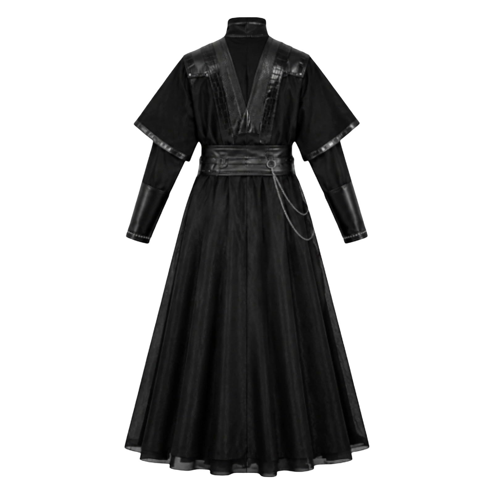 Generico Costume Halloween Nero Hanfu Cosplay Party Completo