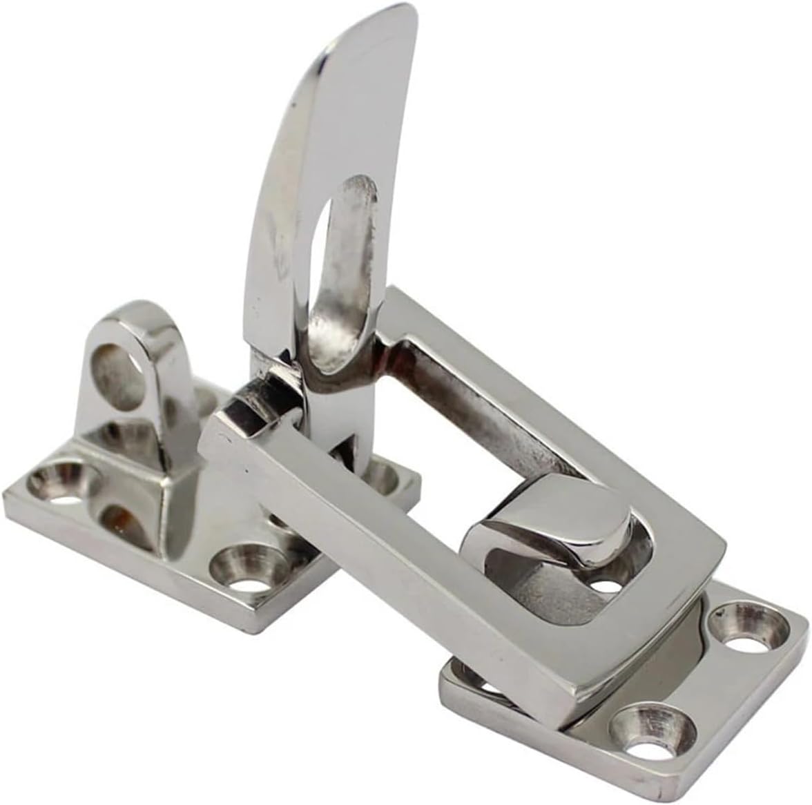 Locker Marine-Grade 316 Stainless Steel Boat Deck Hatch Latch Fastener Clamp Hardware 1Pcs