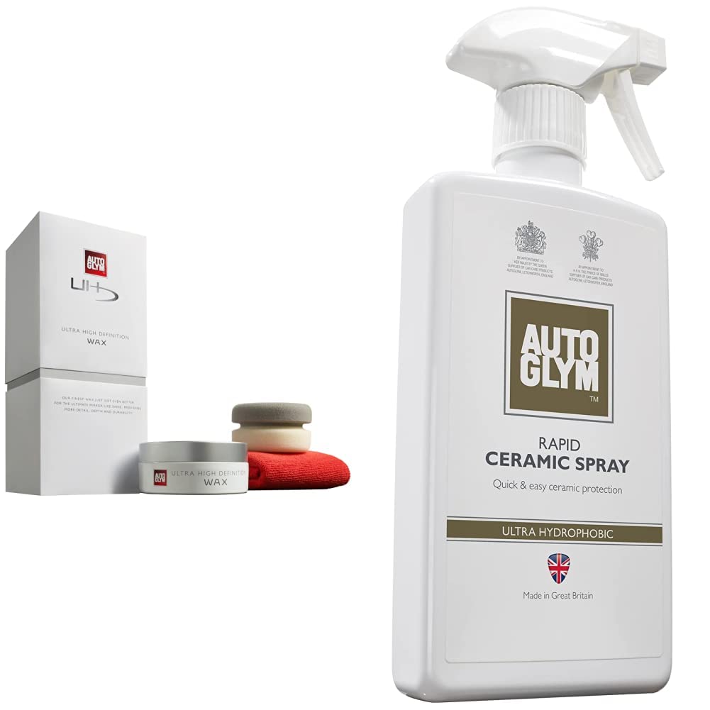 Buy Autoglym Ultra High Definition Wax & Rapid Ceramic Spray, 500ml Online at desertcartUAE Buy Autoglym Ultra High Definition Wax & Rapid Ceramic Spray, 500ml Online at desertcartUAE
