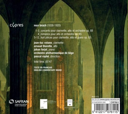 Bruch: Concerto Pour Clarinette Al