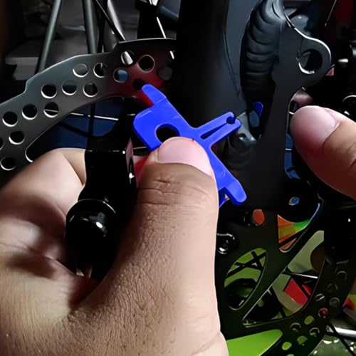 NOPKESV 8 Stück Fahrrad Scheibenbremsen Abstandhalter, Transportsicherung Scheibenbremse, Für MTB Fahrradzubehör