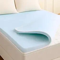 Pillow Top Queen Viscoelástico Espuma da NASA 158x198x6cm BF Colchões