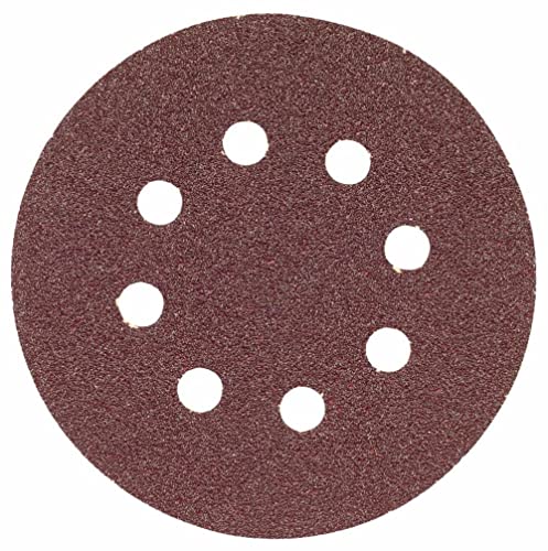 Bosch SR5R080 5-Piece 80 Grit 5 in. 8 Hole Hook-and-Loop Sanding Discs