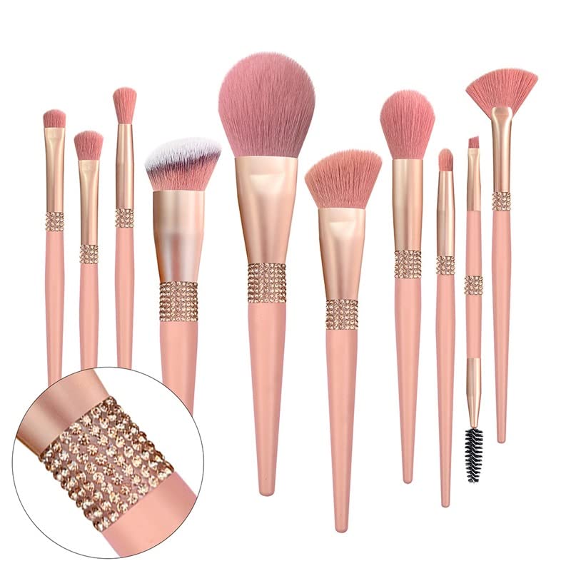 MADALIAN Makeup Brush Set Soft Hair Eyeshadow Foundation Makeup Artist Tools Full Set of Beauty Tools Brush Pack - Image 4