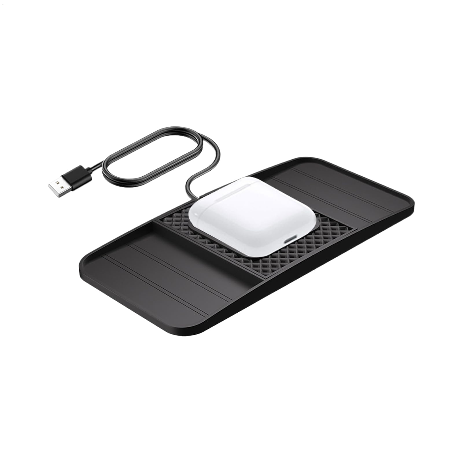 Cargador de teléfono automático rápido con base de inducción universal para coche 8