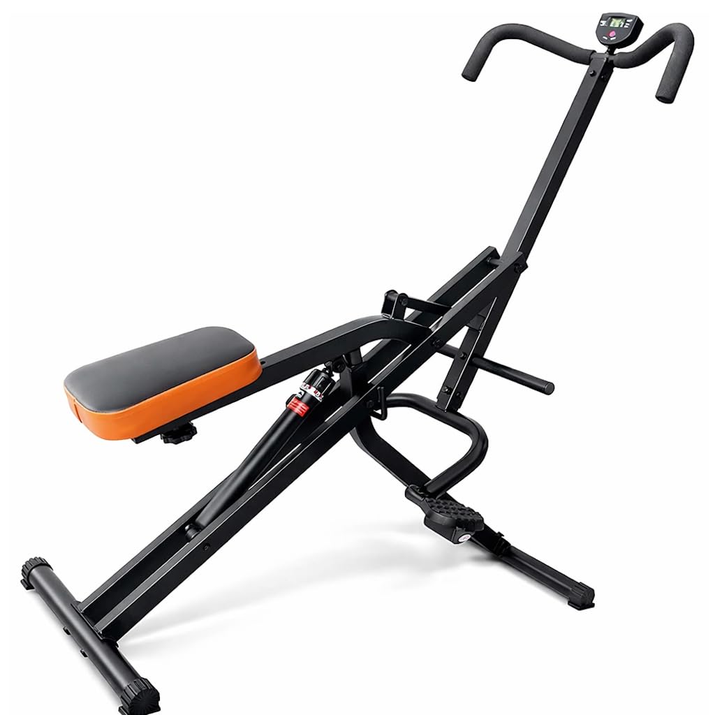 Total Power Body Crunch Pump Home Fitness Trainer ATTREZZO Multifunzione per PETTORALI Glutei Addominali Gambe Braccia (Senza Display)