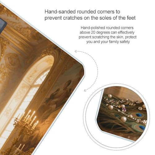 Báscula Digital de Baño con Pantalla LCD Jeweled Peacock miniatura 4