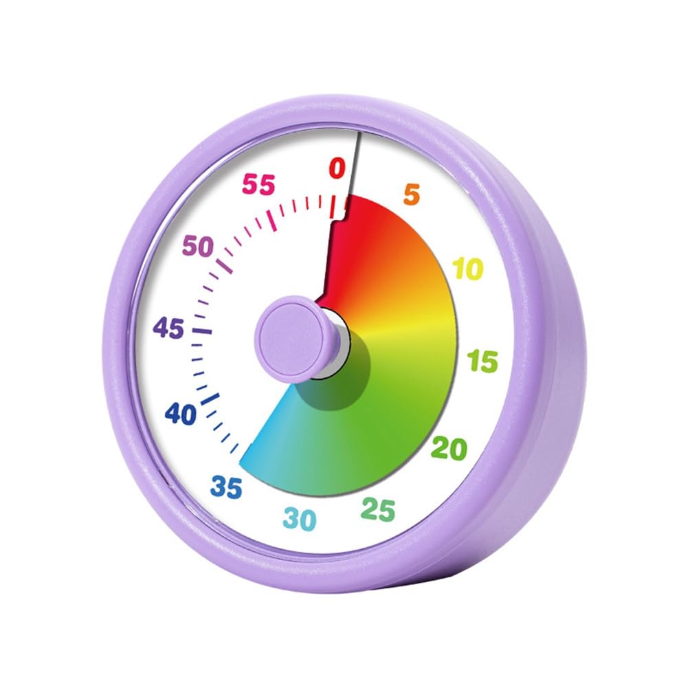 Jnchdghwa Kids Timer Visual Silent Learning Tool Digital Countdown Clock for School Classrooms