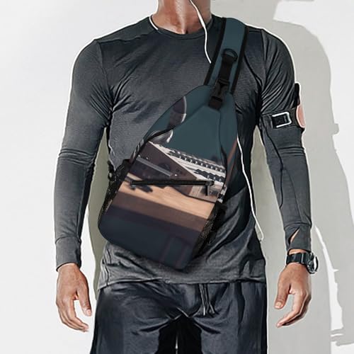 Bolso bandolera cruzado para hombre y mujer miniatura 7
