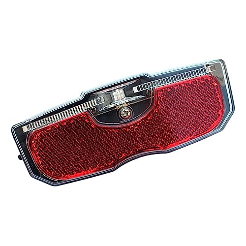 SUPVOX Bike Reflective Light Reflector for Enhanced Safety Durable Rear Light Without Battery for Night Cycling and Visibility Wheels