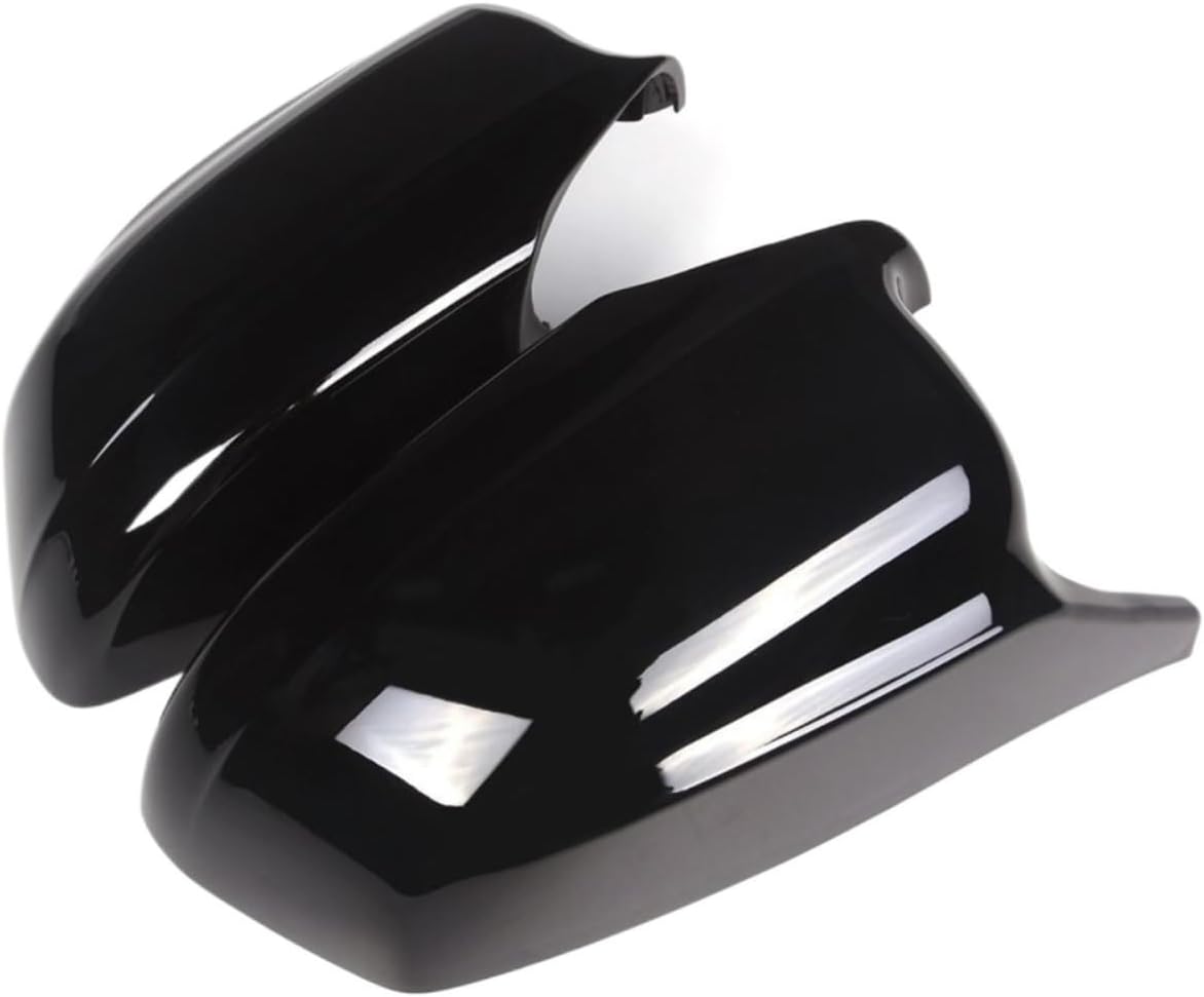 M Side Rearview Mirror Cover Cap Replacement Mirror Shell Trim Compatible With BMW F10 F11 F18 2010-2013 Rear View Mirror Covers
