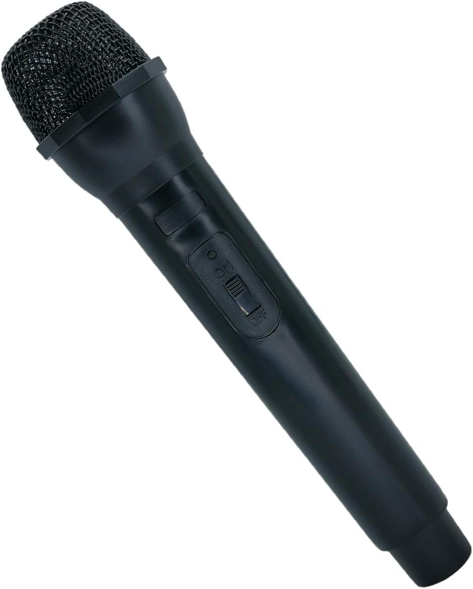 Facmogu 2PCS Fake Microphone Prop, Plastic Realistic Pretend